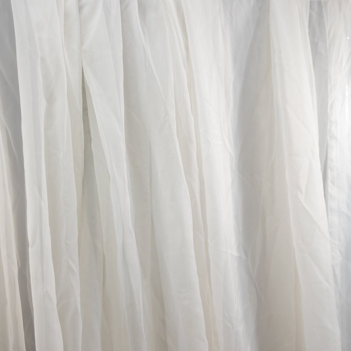 White Drapery Panels