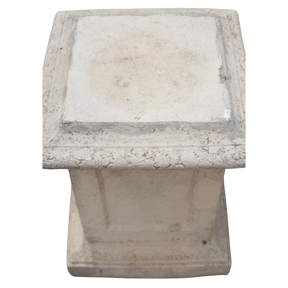 Artificial Cement Pedestal – Panelled Square Column Base