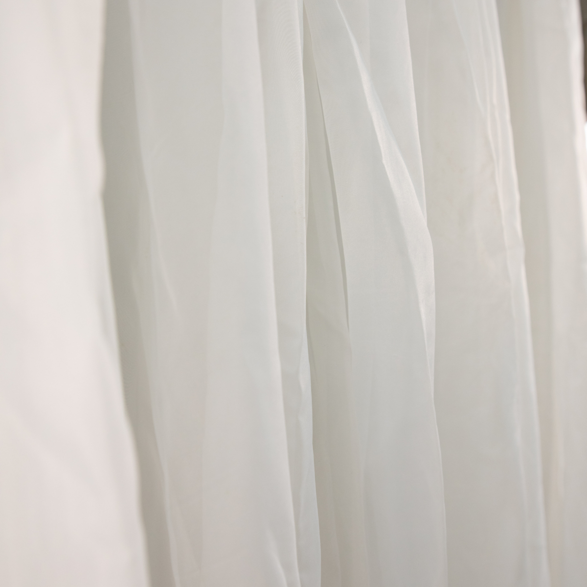 White Drapery Panels
