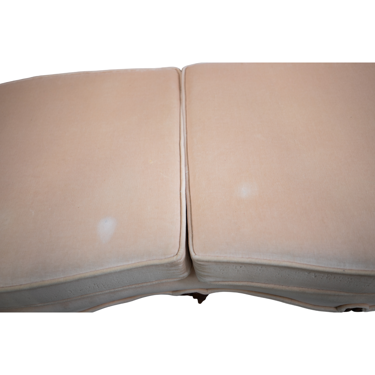 Blush Tufted French Settee