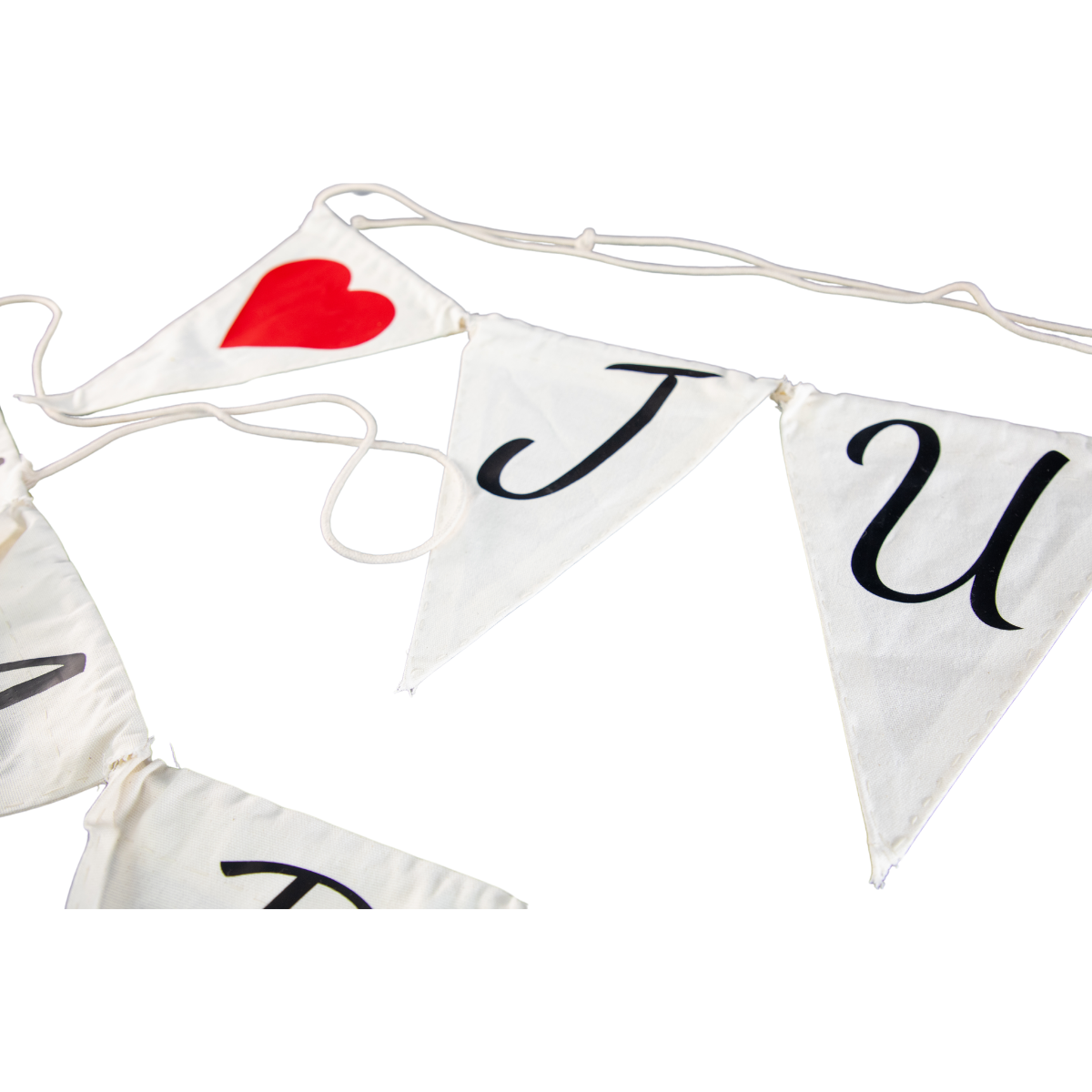 Just Married Cloth Banner