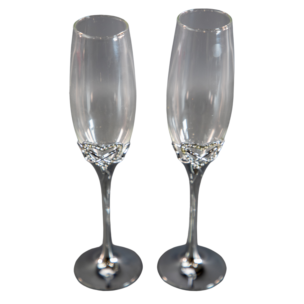 Wedding Champagne Flutes - Set of 2