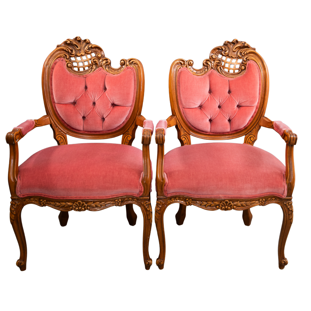 Pair of Vintage Fireside Chairs