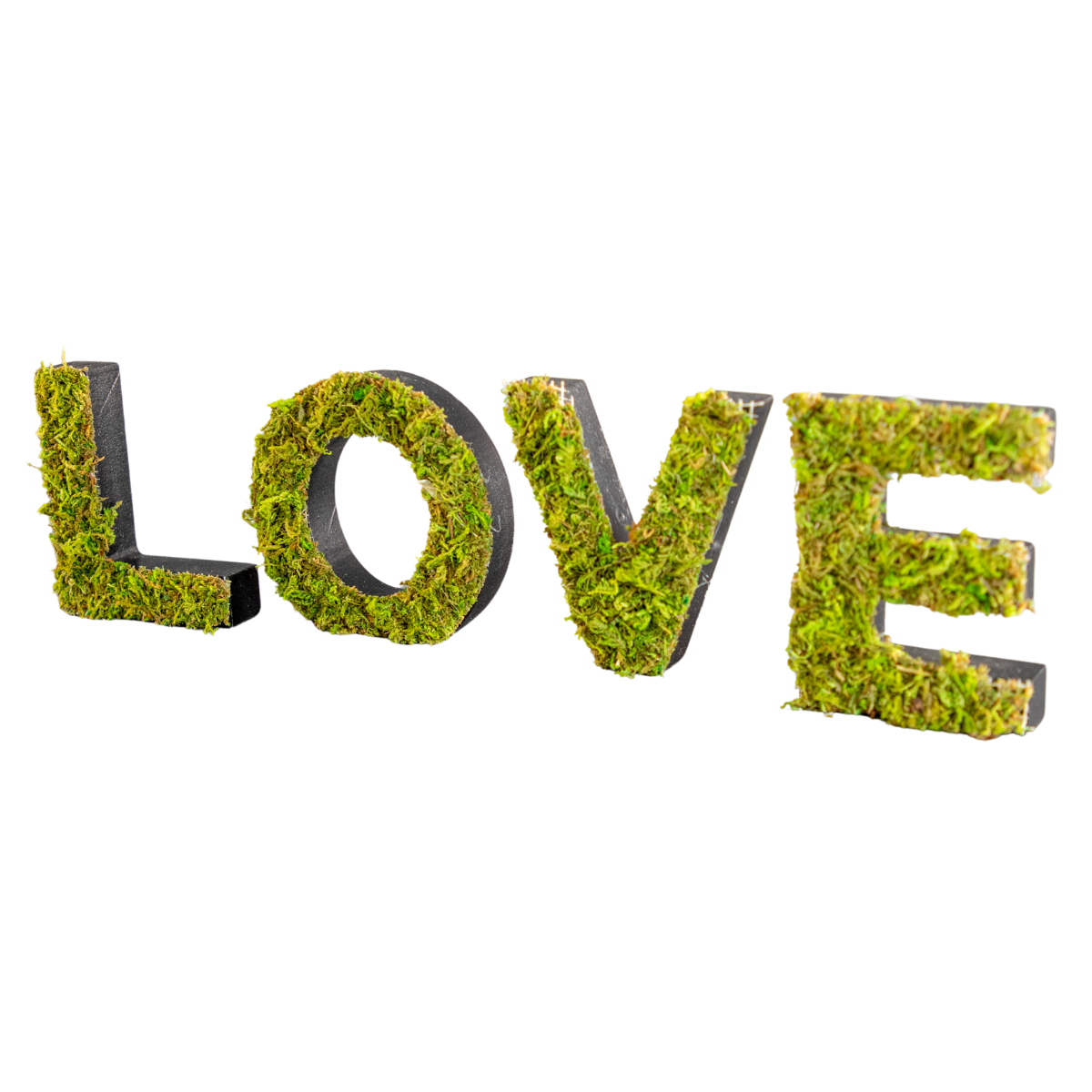 Faux Grass “LOVE” Letters Table Décor