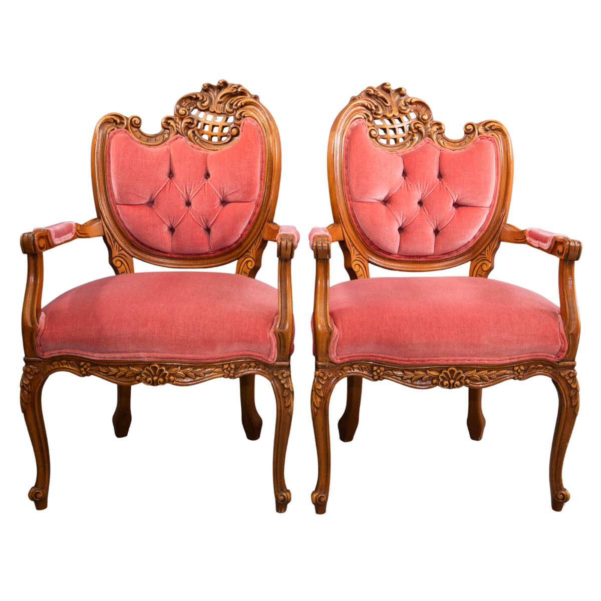 Pair of Vintage Fireside Chairs