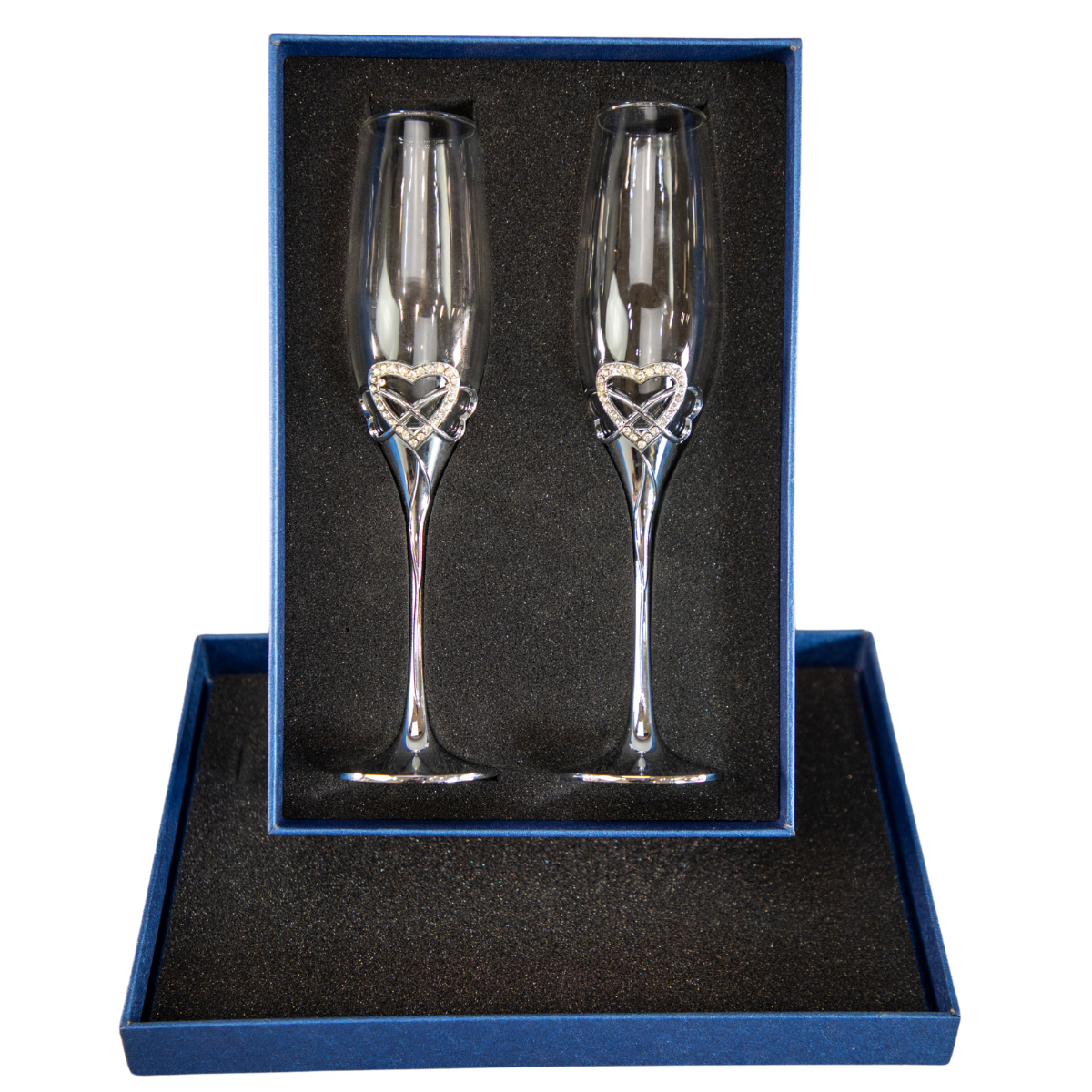 Wedding Champagne Flutes - Set of 2