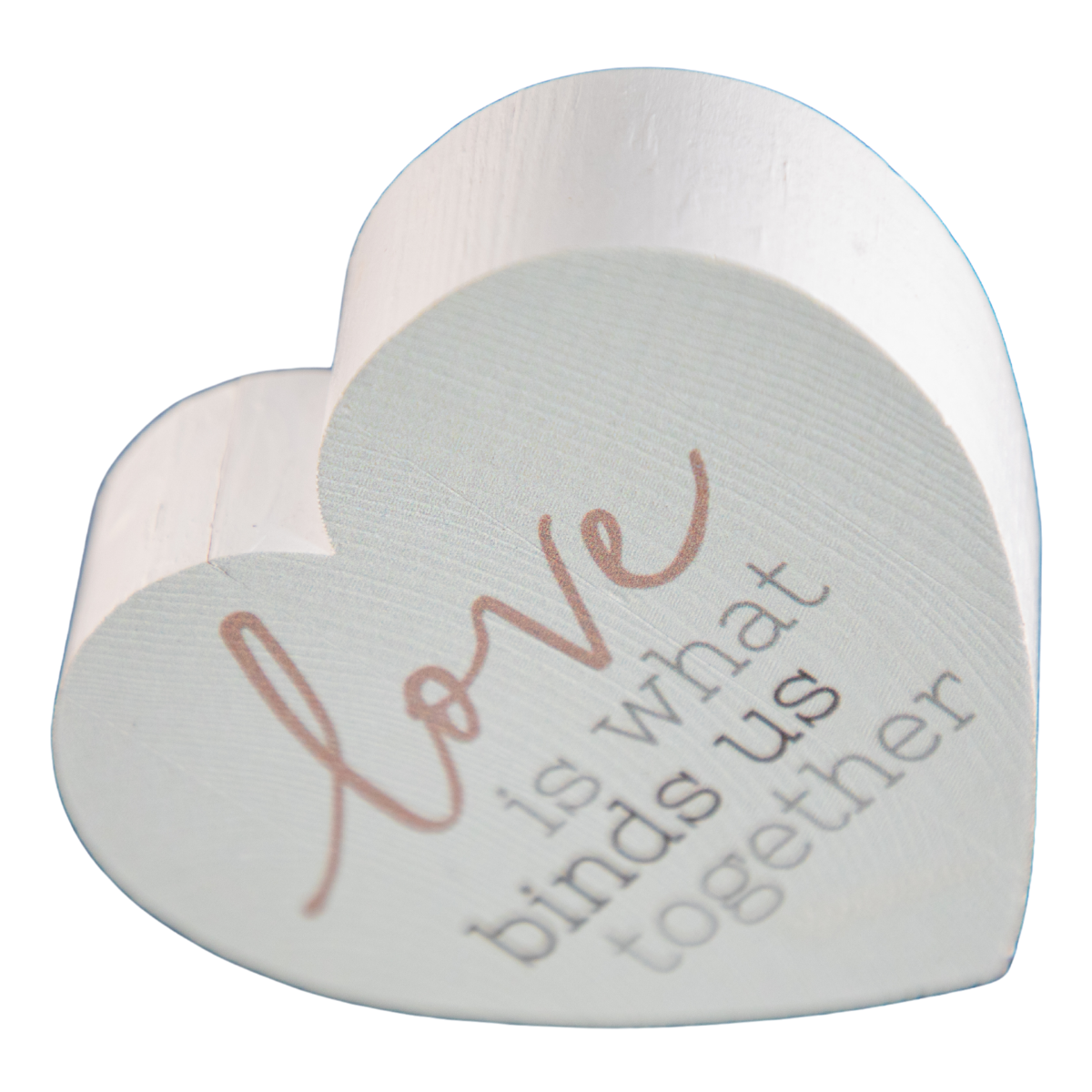Wooden Heart Sign