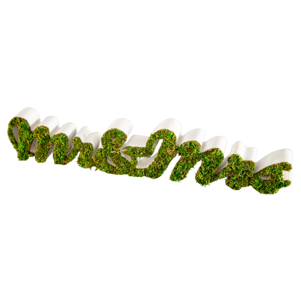 Mr & Mrs Faux Grass Table Décor