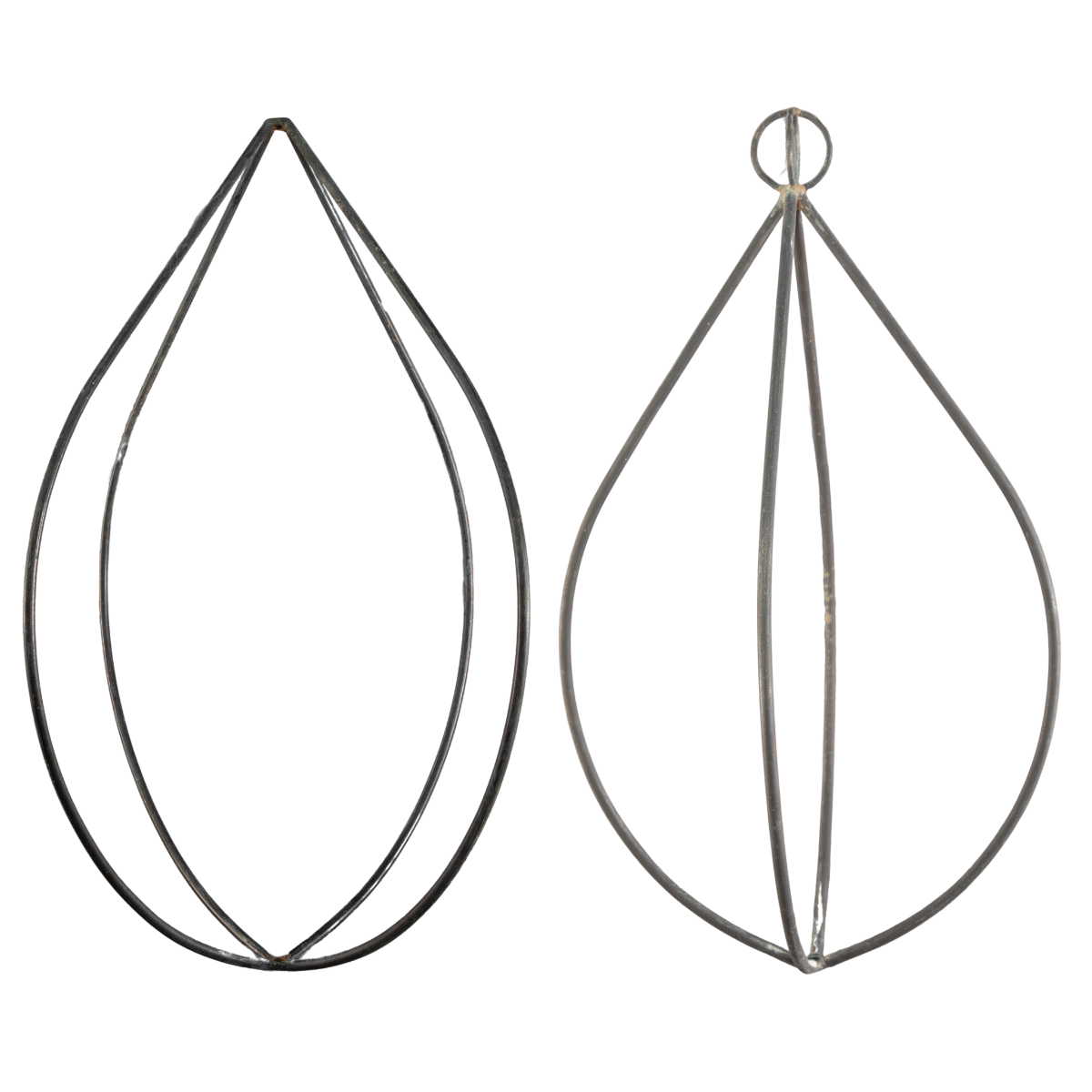 Black Metal Iron Hanging Decor Frames