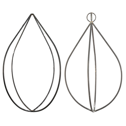 Black Metal Iron Hanging Decor Frames