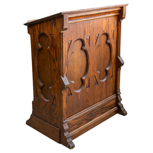 Oak Podium