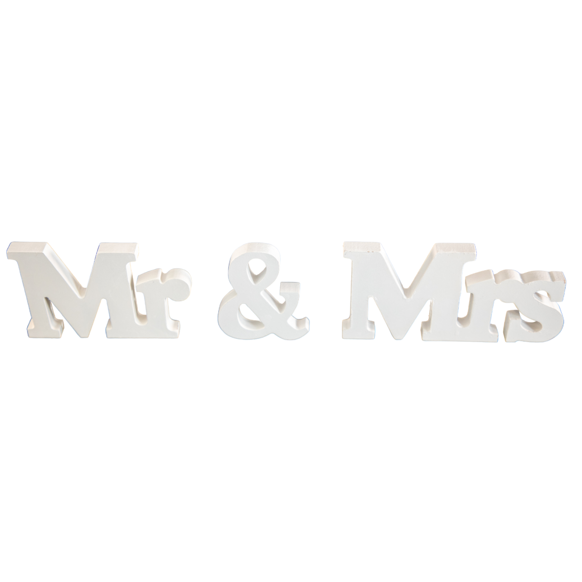 Mr & Mrs Wooden Décor