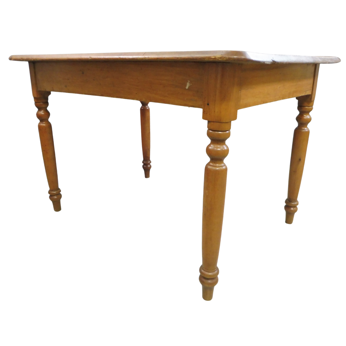 Antique Pine-Topped Table